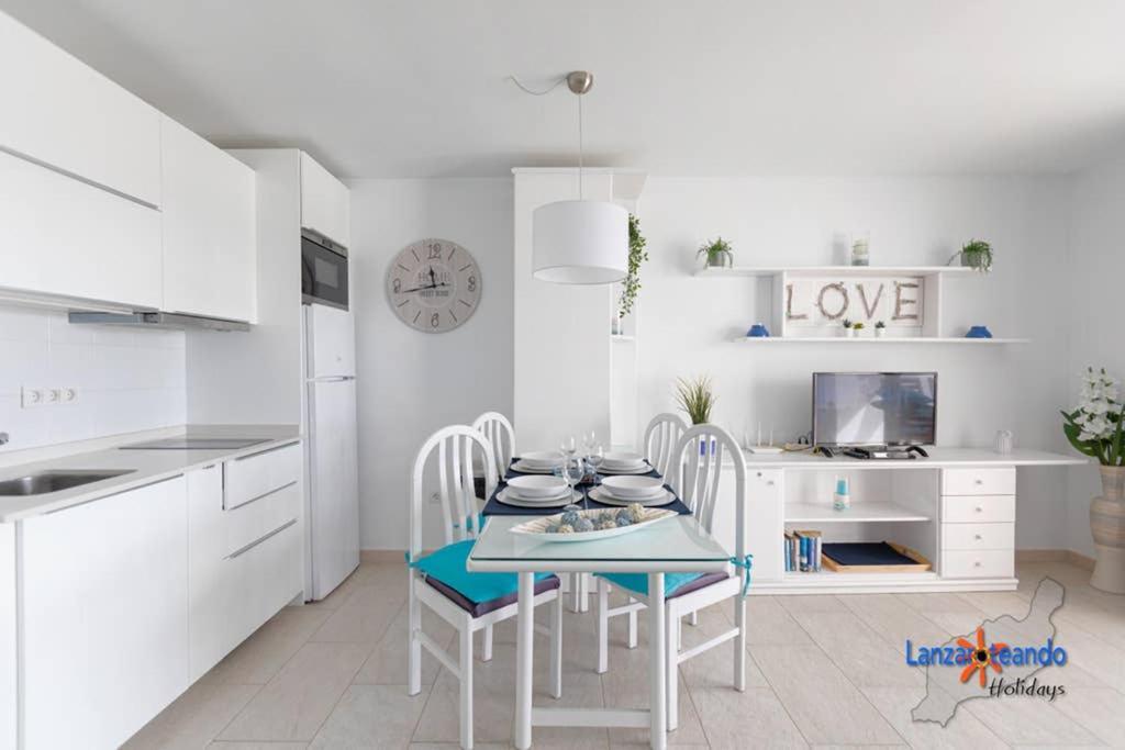 Vivienda Vacacional Ocean Pearl Costa Teguise Dış mekan fotoğraf